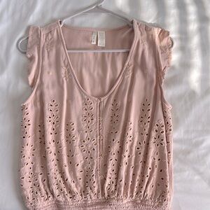 Dusty pink top